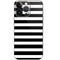 White and Black Stripes iPhone 14 Pro Skin